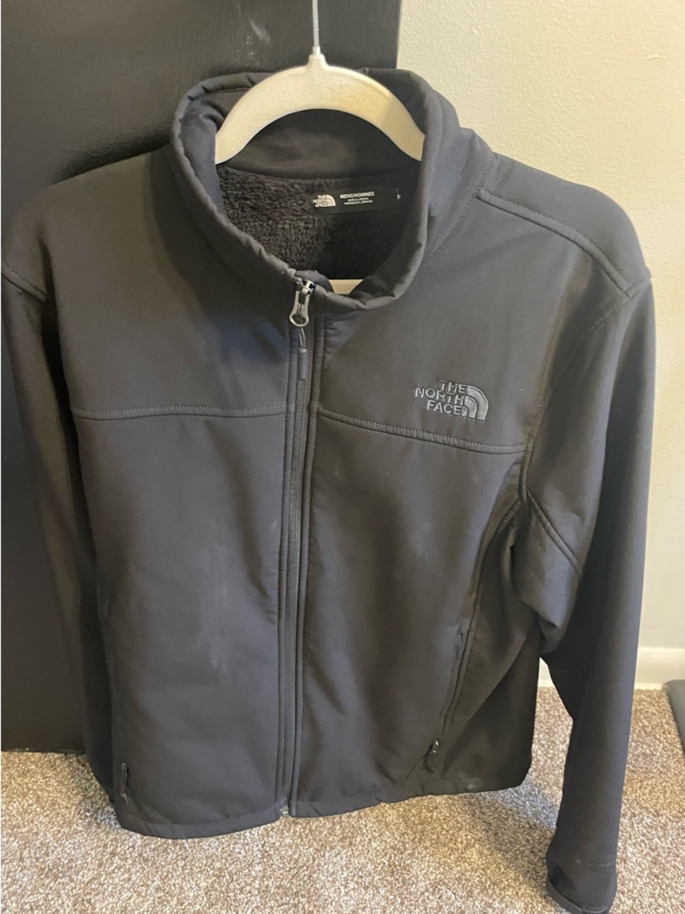The North Face Black Fleece-Lined Jacket